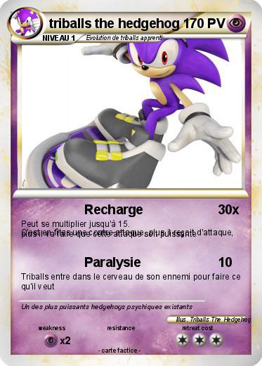 Pokemon triballs the hedgehog
