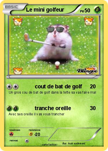 Pokemon Le mini golfeur