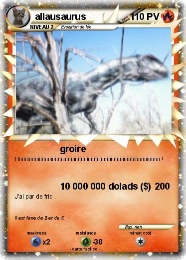 Pokemon allausaurus