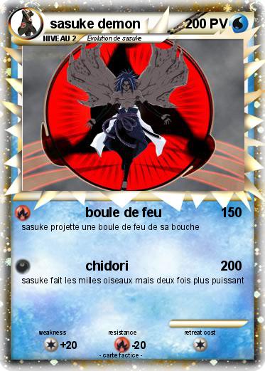 Pokemon sasuke demon