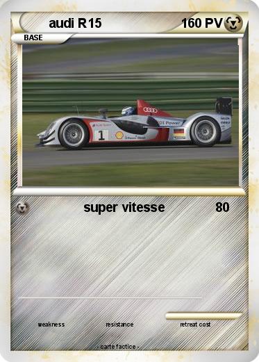 Pokemon audi R15