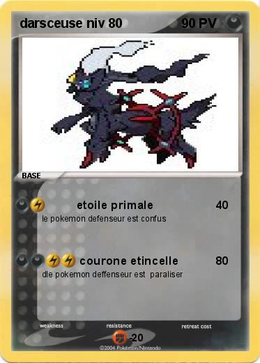 Pokemon darsceuse niv 80