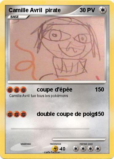 Pokemon Camille Avril  pirate