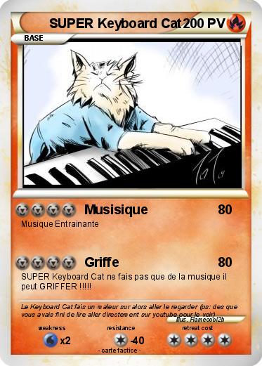 Pokemon SUPER Keyboard Cat
