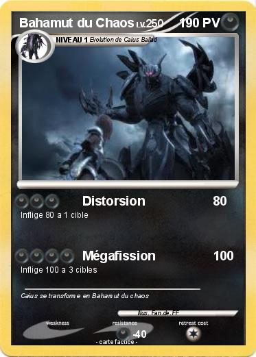 Pokemon Bahamut du Chaos