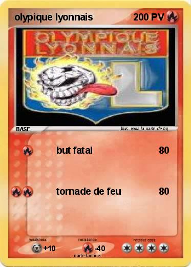 Pokemon olypique lyonnais