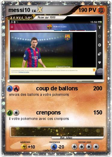 Pokemon messi10