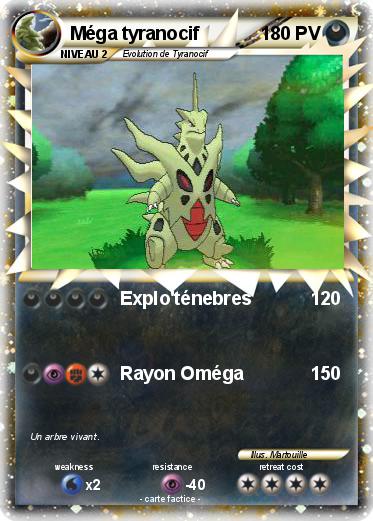 Pokemon Méga tyranocif
