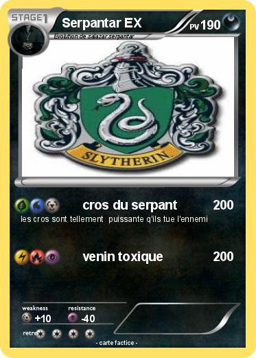 Pokemon Serpantar EX