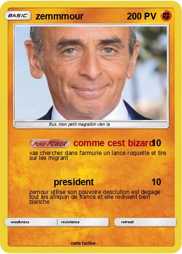 Pokemon zemmmour