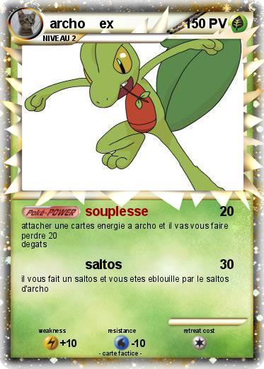 Pokemon archo    ex