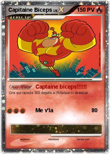 Pokemon Capitaine Biceps