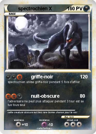 Pokemon spectrochien X
