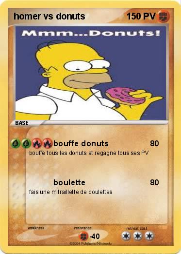 Pokemon homer vs donuts