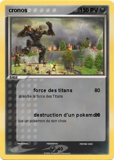 Pokemon cronos