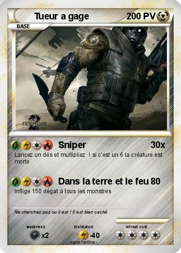 Pokemon Tueur a gage