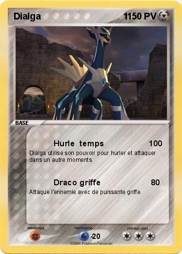 Pokemon Dialga                                 1                                                              