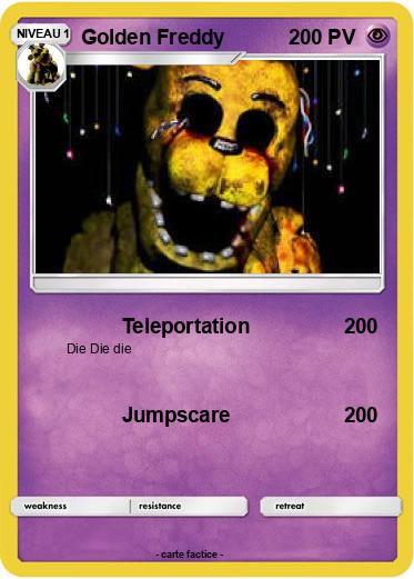 Pokemon Golden Freddy