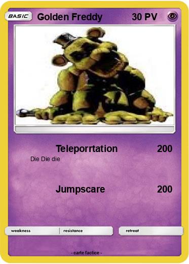 Pokemon Golden Freddy