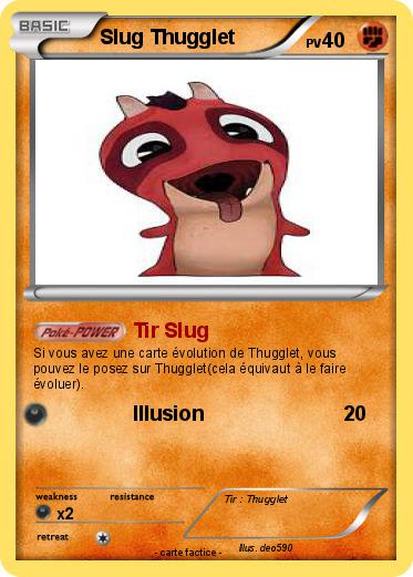 Pokemon Slug Thugglet