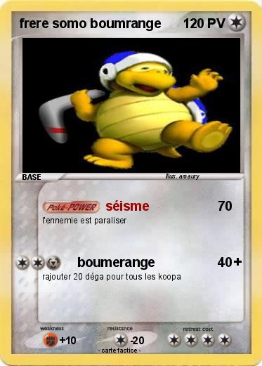 Pokemon frere somo boumrange