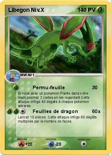 Pokemon Libegon Niv.X