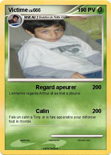 Pokemon Victime