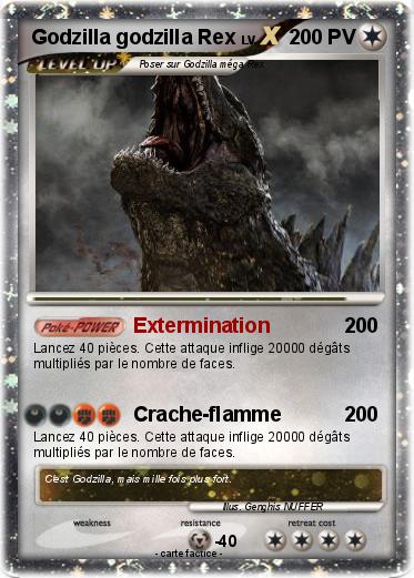 Pokemon Godzilla godzilla Rex