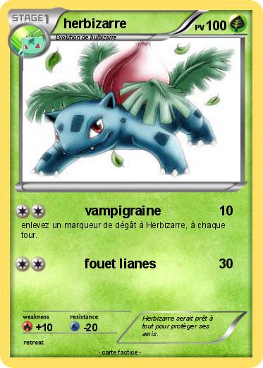 Pokemon herbizarre