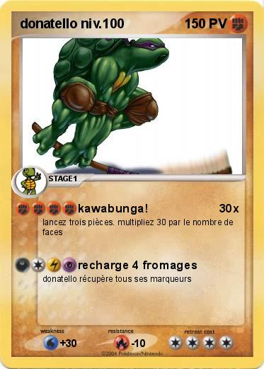 Pokemon donatello niv.100