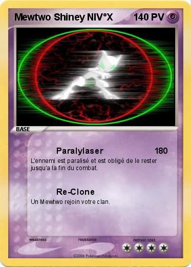 Pokemon Mewtwo Shiney NIV°X