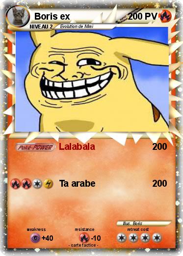 Pokemon Boris ex