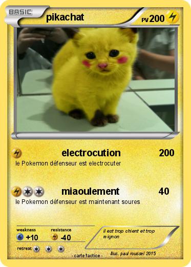 Pokemon pikachat