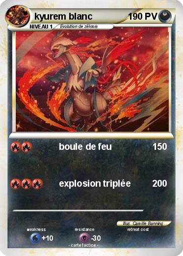 Pokemon kyurem blanc