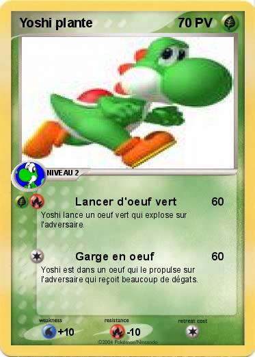 Pokemon Yoshi plante