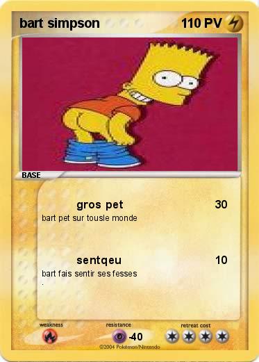 Pokemon bart simpson