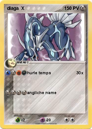 Pokemon diaga  X