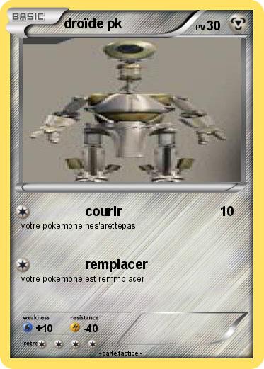 Pokemon droïde pk