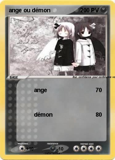 Pokemon ange ou démon