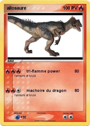 Pokemon allosaure