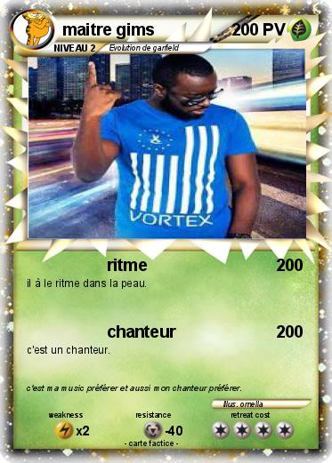 Pokemon maitre gims