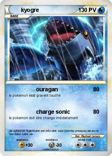 Pokemon kyogre