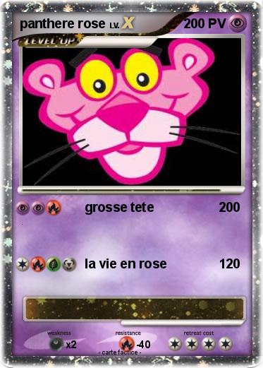 Pokemon panthere rose