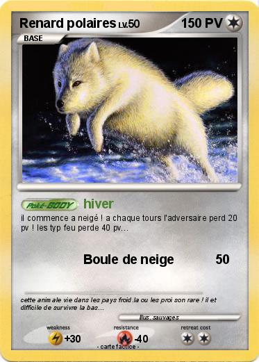 Pokemon Renard polaires