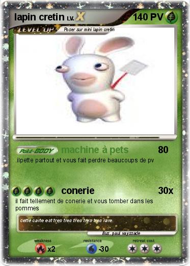 Pokemon lapin cretin