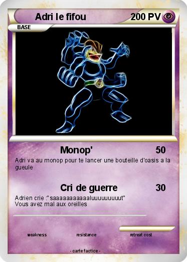 Pokemon Adri le fifou