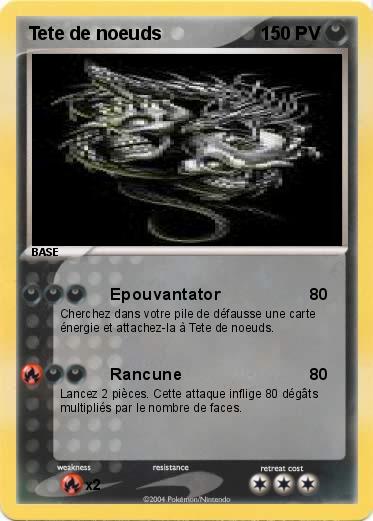 Pokemon Tete de noeuds