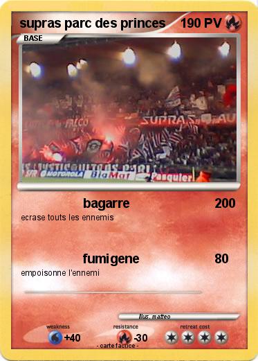 Pokemon supras parc des princes