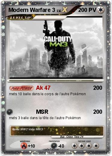Pokemon Modern Warfare 3