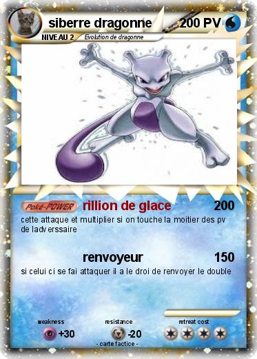 Pokemon siberre dragonne